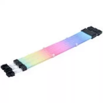 Lian Li Strimer Wireless GPU 3x 8-Pin ARGB napájací kábel PW12-1W — bezdrôtový ARGB GPU napájací konektor (3×8‑Pin)