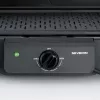 Stolný elektrický gril SEVERIN PG 8596, 2000 W, obdĺžnikový rošt, čierny, otočný regulátor