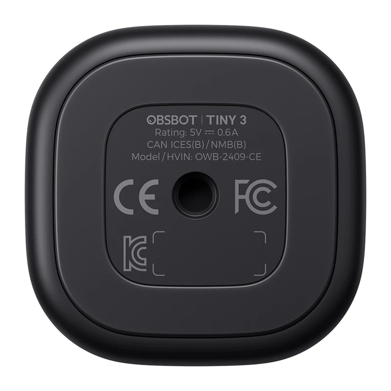 Webkamera Obsbot Tiny 3 PTZ 4K od Obsbot — kompaktná 4K-PTZ kamera pre streaming a konferencie