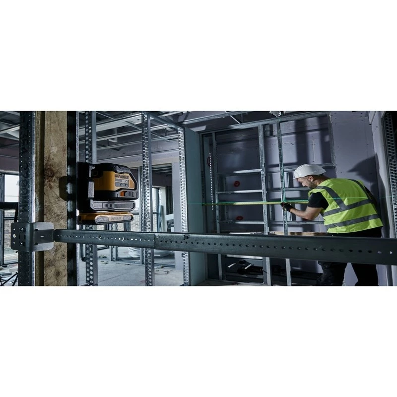 DeWALT DCLE34021N-XJ laserový nivelačný prístroj líniový nivelačný prístroj 55 m