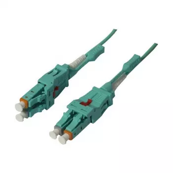 LWL 2-vláknový patch kábel 7,5 m LC-LC 50/125um OM3 Uniboot otočný Push/Pull AD 2mm - kábel - multimódové vlákno (S215546)