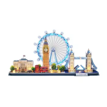 3D puzzle CubicFun Cubic Fun City Line London LED 107 ks