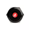 DimasTech vandalizmu odolný tlačidlový spínač 22 mm Blackline Dot RGB PD223