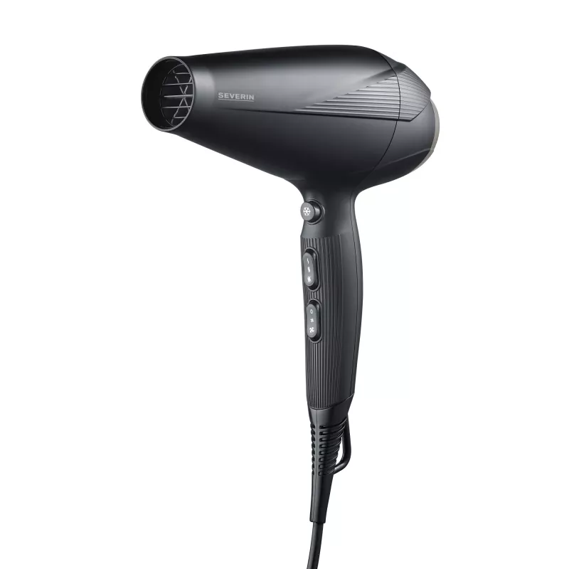 Severin HT 0167 fén na vlasy, 2300 W, čierny/strieborný