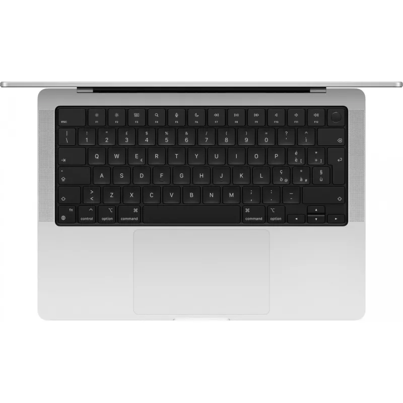 Apple MacBook Pro Z1JS 35,97 cm (14,2 palcov) StD M4 10C CPU/10C GPU/16C N.E. 24 GB 1 TB SSD 70 W USB-C v striebornej