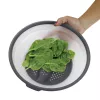 Kryt na potraviny JATA HACC4530 sivý biely okrúhly 26 cm