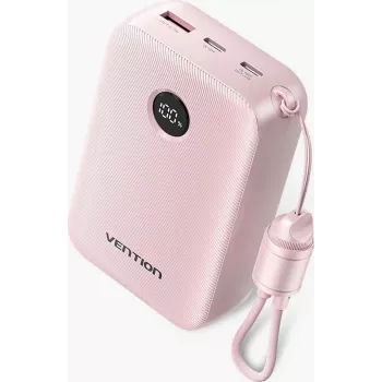 Prenosná powerbank Vention FKBP0-C 20000 mAh — externá batéria s 2x USB-C a 1x USB-A výstupmi