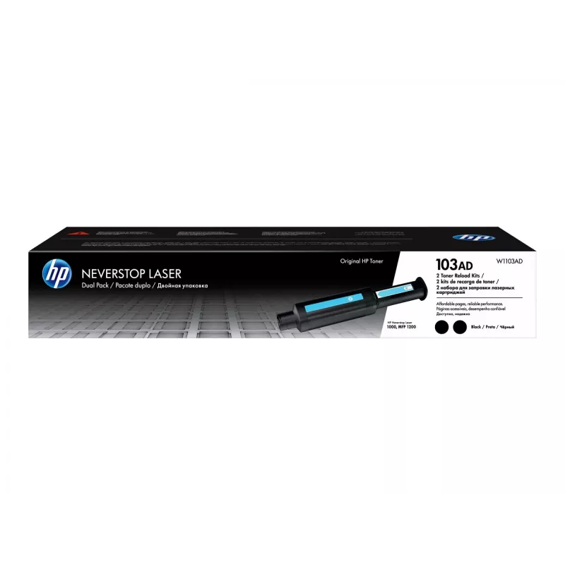 HP Originál 103AD Neverstop čierny toner Refill Kit, sada dvoch tonery