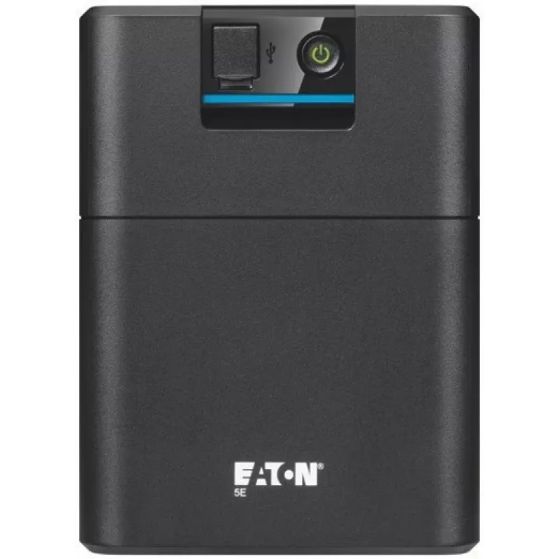 UPS Eaton 5E Gen2 700 Line-Interactive 0,7 kVA (360 W), 2 zásuvky typu E, čierna, kompaktná