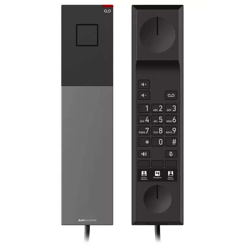Snom HD300 - telefón so šnúrou - Gun Metal Black