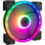 Inter-Tech 88885539 Argus RS-141 RGB ventilátor do skrinky, 140x140x25 mm, 1200 ot./min, čierny