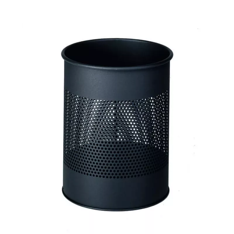 Odpadkový kôš Durable 331058 15 l okrúhly kovový antracitový