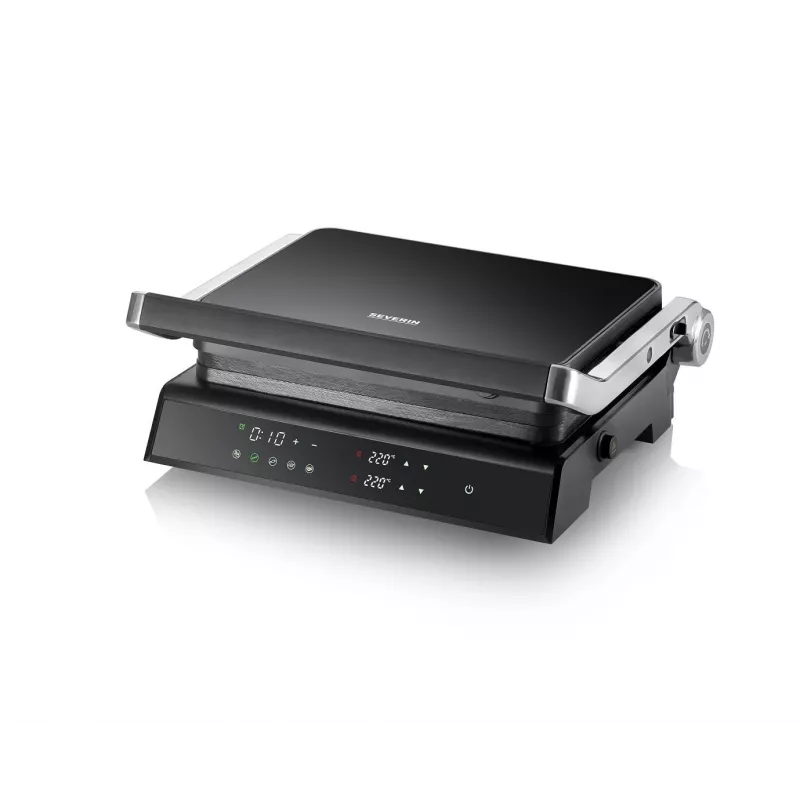 Kontaktný gril Severin KG 2399 čierny nerez 1800 W