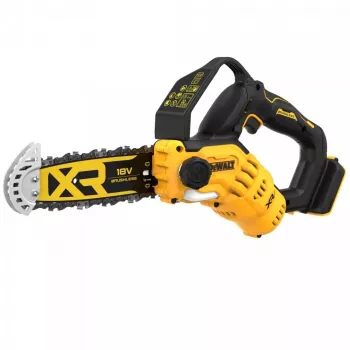 Nožnice na živý plot DeWALT DCMPS520N-XJ, 20 cm lišta, rýchlosť reťaze 8,5 m/s, 18 V Li-Ion, 0,55 L olejová nádrž, 2,1 kg
