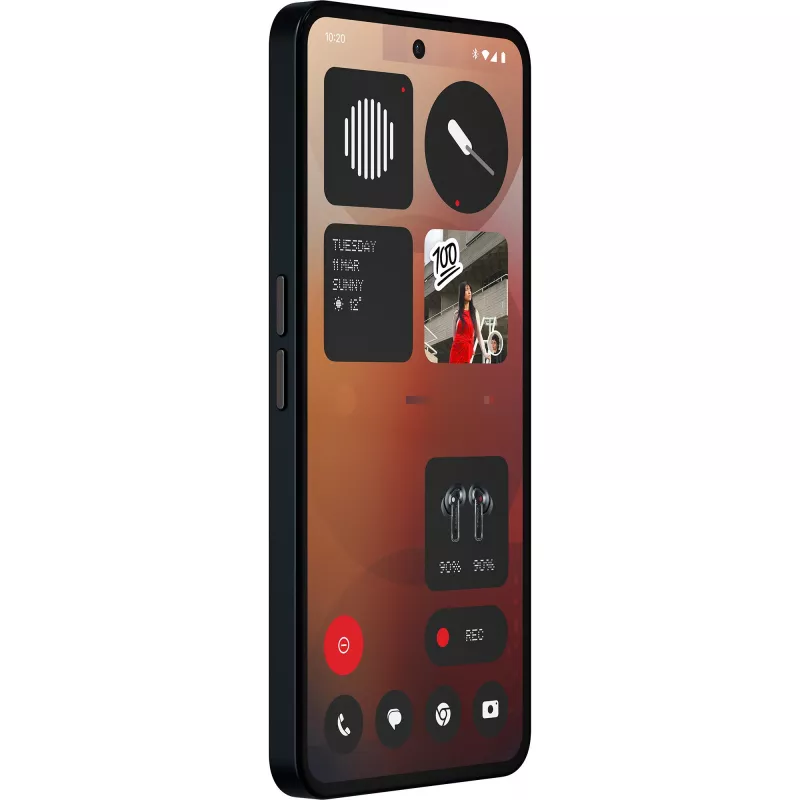 Nothing Phone (3a) 17,2 cm (6,77 palca) Dual SIM Android 15 5G USB Type-C 8 GB 128 GB 5000 mAh čierny