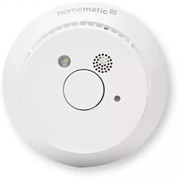 eQ-3 AG Homematic IP HmIP-SWSD-2, optický hlásič dymu, rádiový, biely, 85 dB, 200 m, IP20