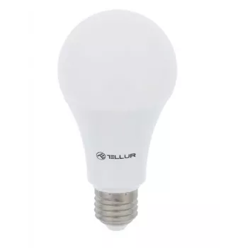 Inteligentná žiarovka Tellur E27 RGB stmievateľná – Wi‑Fi RGBW E27 inteligentná žiarovka so stmievaním