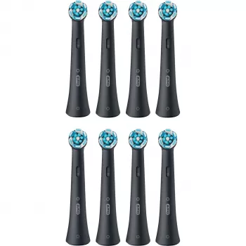 Náhradné hlavice zubnej kefky Oral-B IOUR8BK balenie 8 ks, čierna