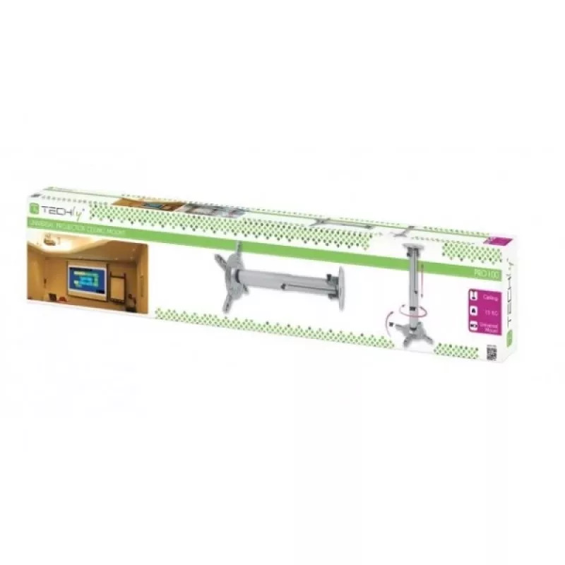Techly ICA-PM-104XL stropný držiak na projektor strieborný