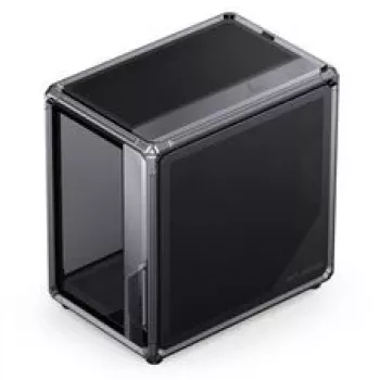 PC skriňa Jonsbo X400, Midi-Tower ATX, bočnica z tvrdeného skla, sivá