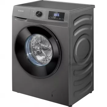 Práčka s plnením spredu BOMANN WA 7185, kapacita 8 kg, 1400 ot/min, energetická trieda A, čierna