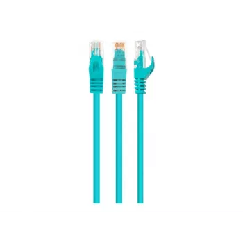 Sieťový kábel GEMBIRD Cat6 U/UTP (UTP) PP6U-1.5M/G — 1,5 m, RJ-45 na RJ-45, zelený