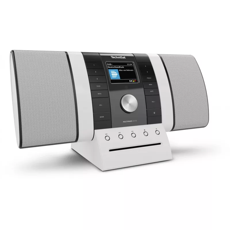 Prenosné rádio TECHNISAT Multyradio 4.0 SE čierne/biele s Bluetooth a USB