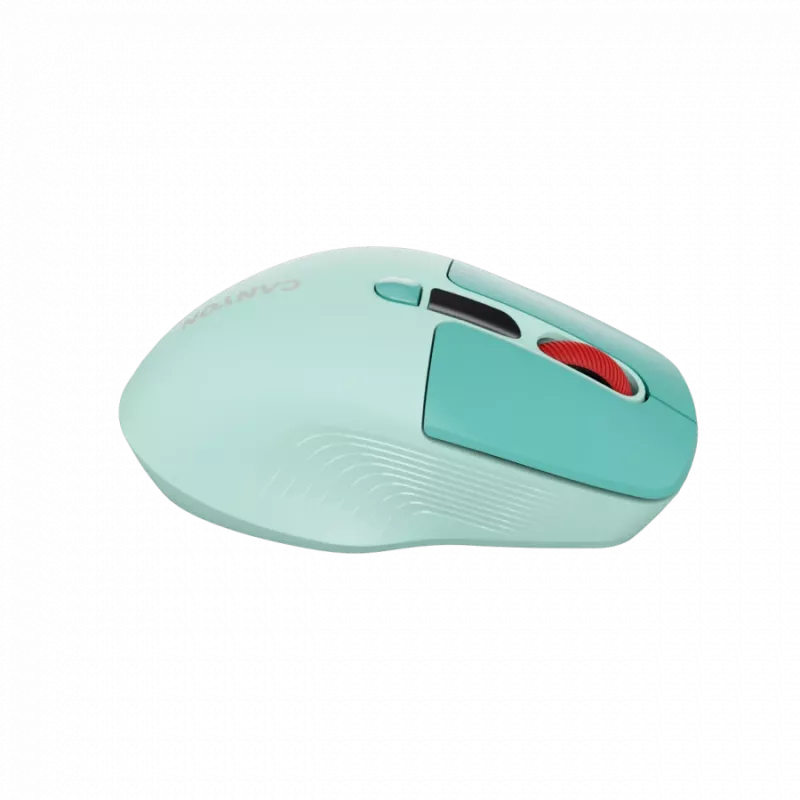 Canyon MW-26 – 2in1 bezdrôtová optická myš Bluetooth / 2,4 GHz – tichá – zelená