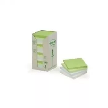 Samolepiace etikety 3M Post-It 654-1RPT, 76 x 76 mm, 100 ks (16 listov)