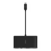 Belkin AVC005BTBK rozbočovač USB 3.2 Gen 1 (3.1 Gen 1) Type-C čierny