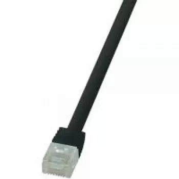 Sieťový kábel LogiLink 5m Cat6 RJ45 čierny U/UTP