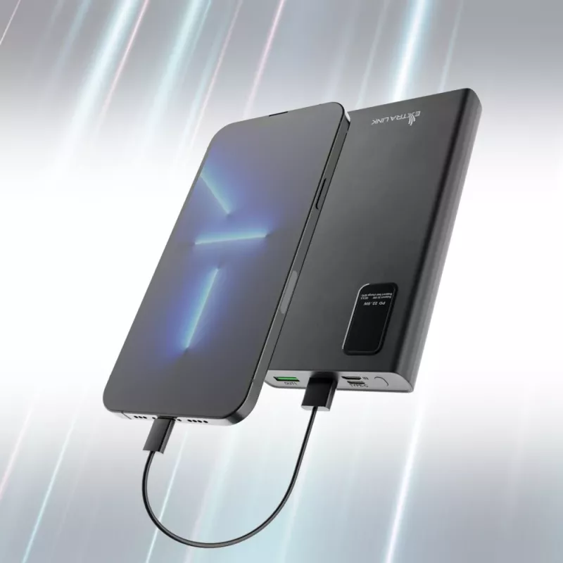 Prenosná nabíjačka Extralink Powerbank EPB-067B 10000mAh