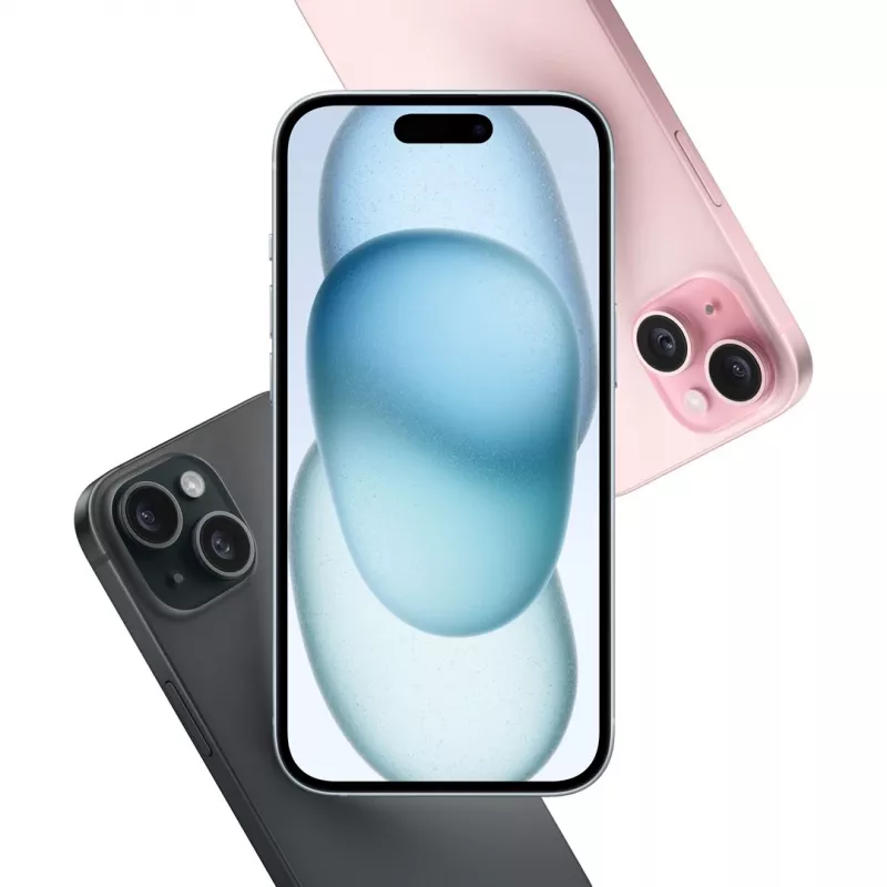 Apple iPhone 15 15,5 cm (6,1) Dual SIM iOS 17 5G USB Type-C 256 GB žltý