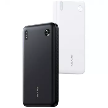 Powerbanka usams PB83 10000mAh PD 2×USB-A USB-C biela