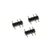 Y-káblový rozbočovač aRGB 3-pin na 2x 3-pin, 60cm čierny, vrátane konektorov