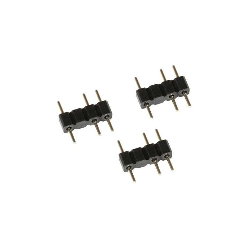 Y-káblový rozbočovač aRGB 3-pin na 2x 3-pin, 60cm čierny, vrátane konektorov