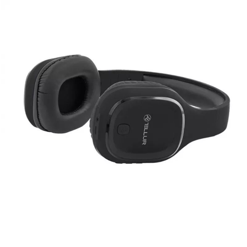 Slúchadlá Tellur Bluetooth Over-Ear Pulse čierne