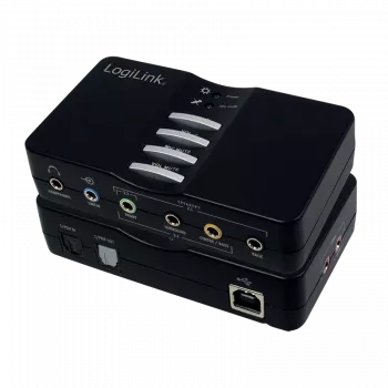 LogiLink USB Sound Box Dolby 7.1 8-kanálový 7.1 kanály