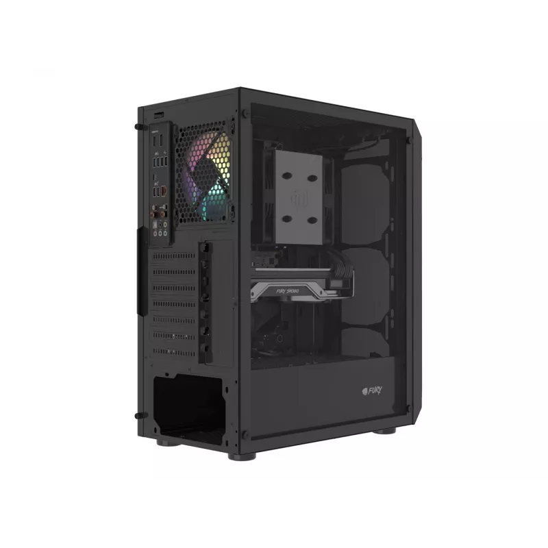 FURY Shobo SH4 RGB Midi Tower čierna