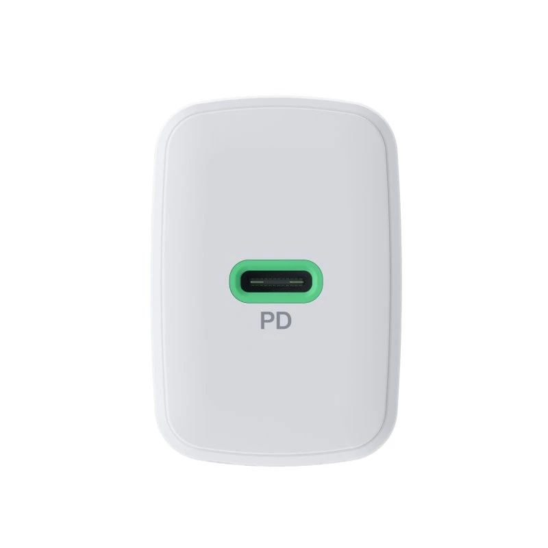 Napájací zdroj Green Cell PowerSource Solo30 30W biely — USB-C nabíjačka, 30 W výstupný výkon