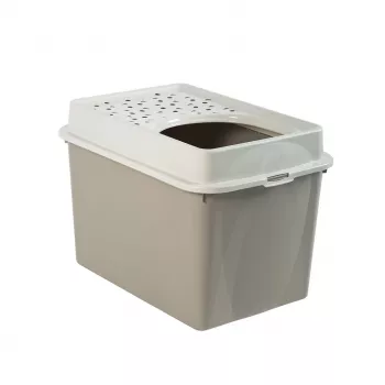 rotho Berty Eco Cappuccino mačacie WC — technopolymér, 50 L, 572×393×404 mm, bez BPA, 1 kg