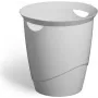 Odpadkový kôš okrúhly plastový sivý Durable 776010