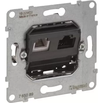 Legrand SEANO zásuvka dátového pripojenia 765089 RJ11+RJ45 Cat.6 UTP 5 (765089)
