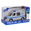 Mechanická hračka Madej model 075007 — polícia so zvukom, naťahovací mechanizmus