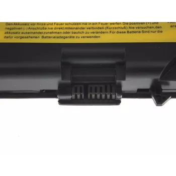 Battery Green Cell LE05 for Lenovo ThinkPad T410 T420 T510 T520 W510 Edge 14 15 E525 — 11.1V 4400mAh Li-Ion, 6 cells, black