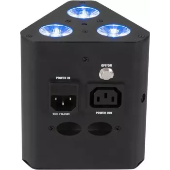 EUROLITE AKKU TL-3 QCL RGB UV LED batériový uplight