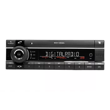 Autorádio Axion MCR 1120 DAB+ USB AUX BT — DAB+ tuner, USB, AUX, Bluetooth
