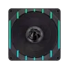 GAMEMAX TORNADO T12 ARGB-R 120mm skriňový ventilátor - čierny