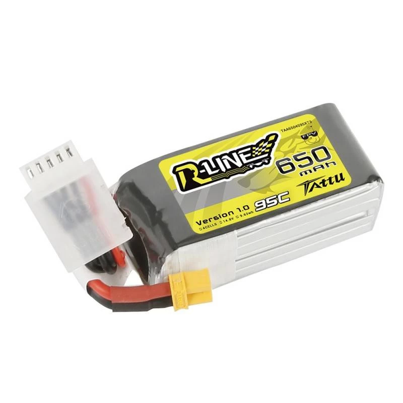 Batéria Tattu R-Line 650mAh 14,8V 95C 4S1P XT30