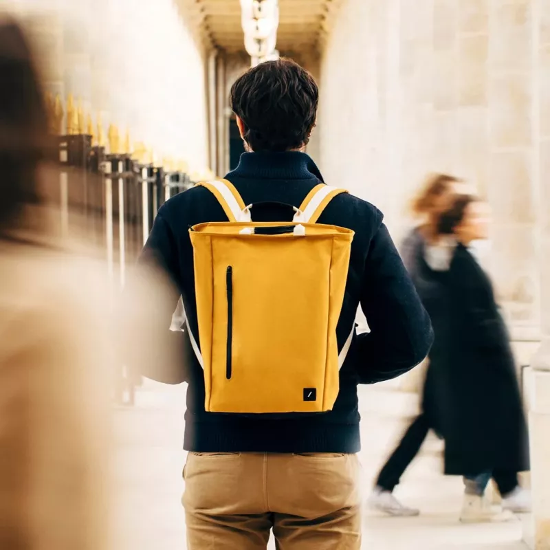 Elegantný batoh Native Union W.F.A Backpack žltý 100% recyklovaný PET